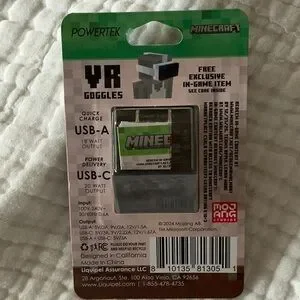 Powertek Minecraft powertek | Tablets & Accessories | Limited Edition Minecraft Charger ...